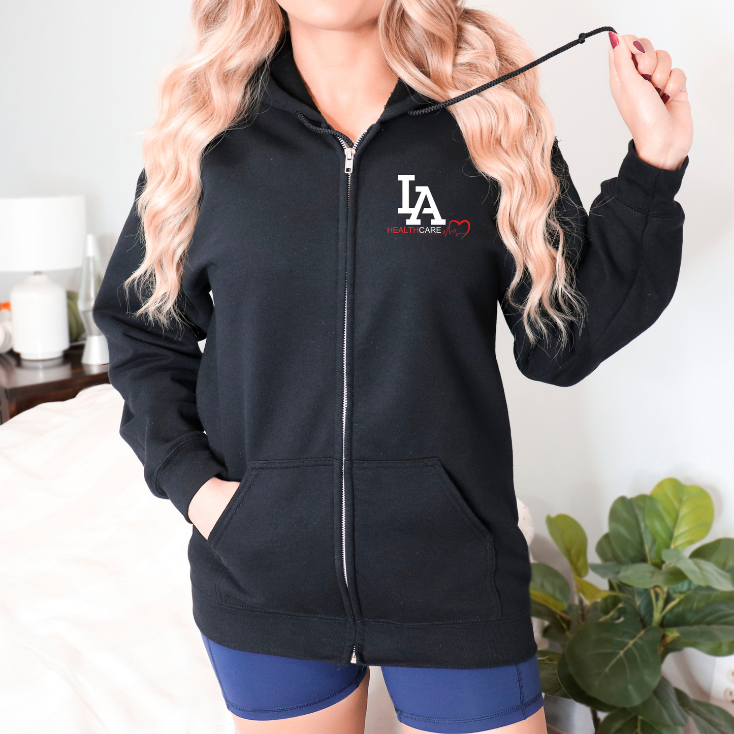 LA Healthcare Zip-up Hoodie